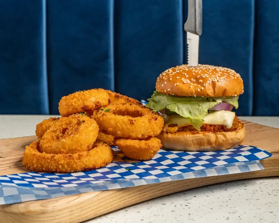 Fiery Chicken Burger